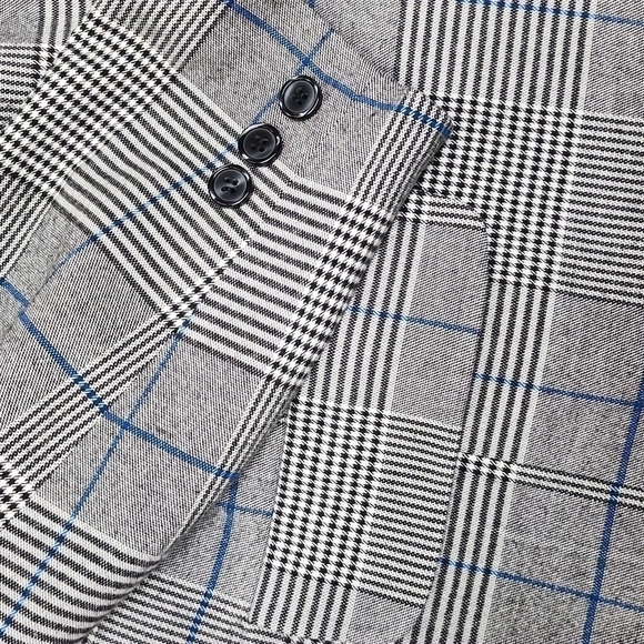 Eloquii womens plus size plaid blazer size 14 - Picture 4 of 6